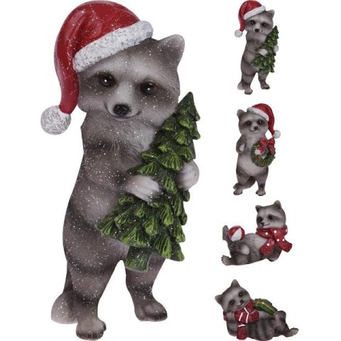 PROCIONE RESINA NATALE 15CM 4